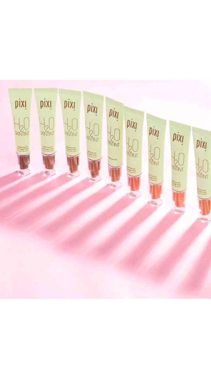 Pixi Beauty H2O SkinTint Tinted Face Gel, 1.2 fl oz / 35 ml, No 6 Espresso