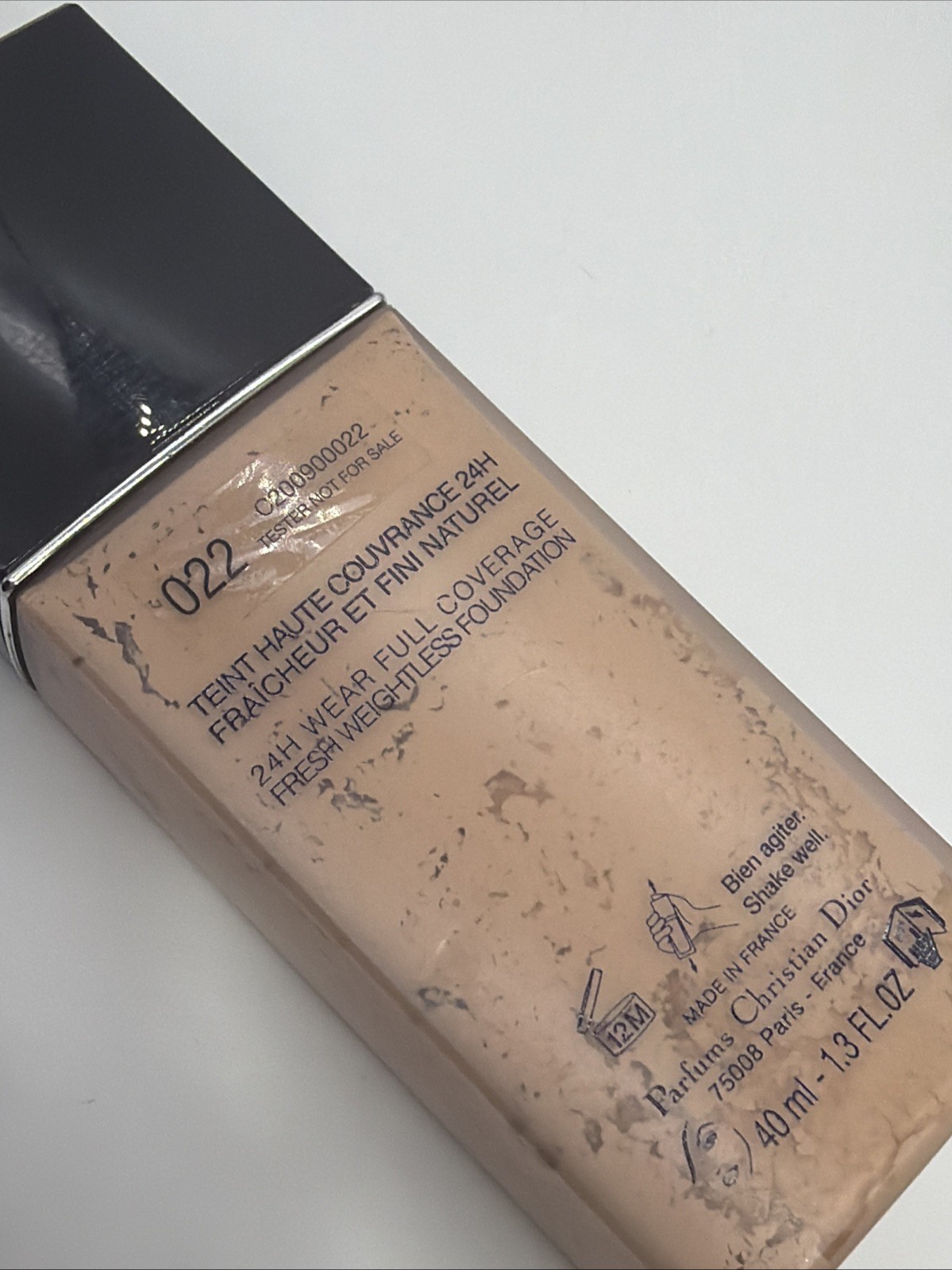 Dior Forever Undercover 24H Full Coverage Foundation 022 (F9)