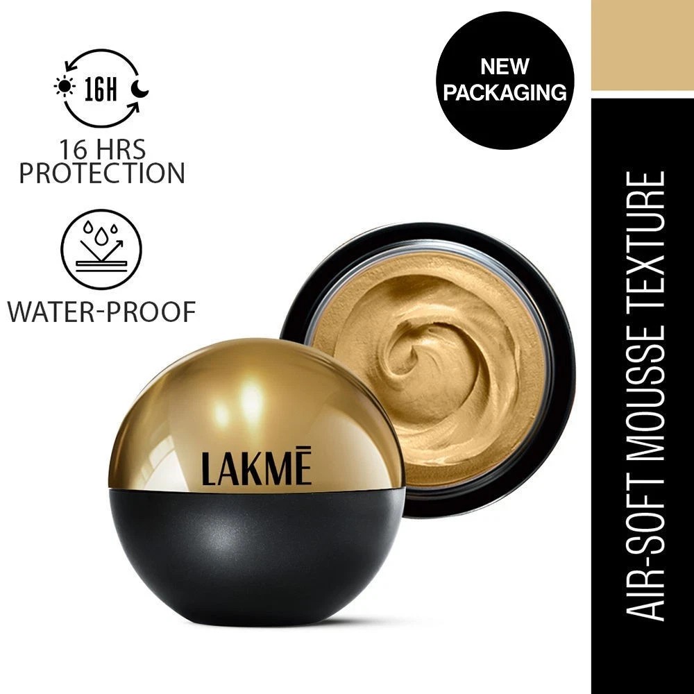 Lakme Xtraodin Airy Mattereal Mousse Foundation With SPF8, Classic Ivory 25g