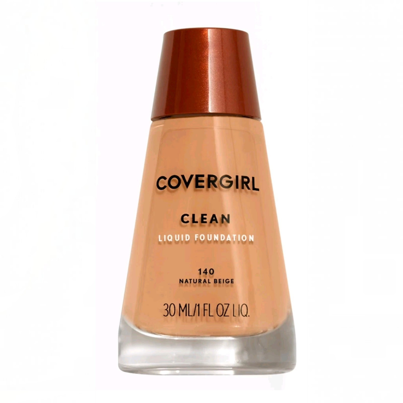 Covergirl Clean Liquid Foundation 140 Natural Beige Natural Original Discontinue