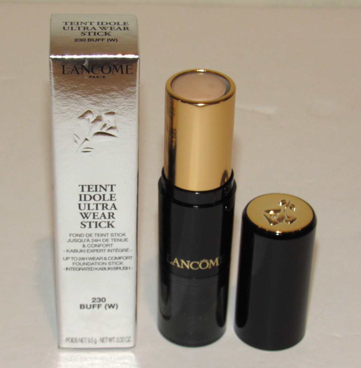 Lancome Teint Idole Ultra Wear Stick Foundation BUFF W 230 0.33 Oz Full Size NIB