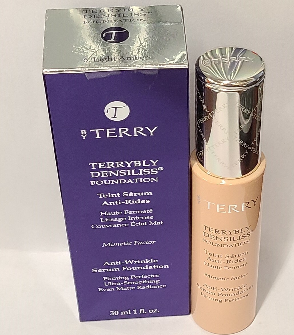 T By Terry Terrybly Densiliss Anti-Wrinkle Serum Foundation 6 Light Amber 1 oz
