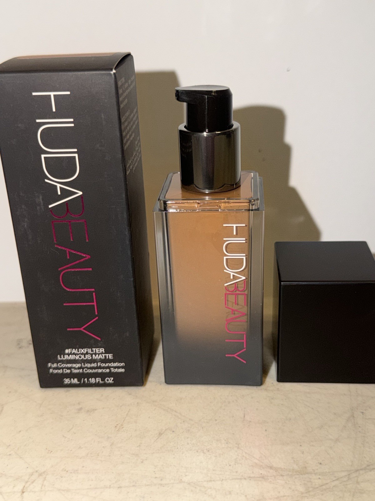 Huda Beauty FauxFilter Luminous Matte Liquid Foundation ~ CHOCOLATE MOUSSE 450G