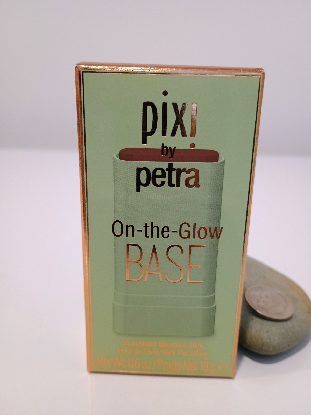 Pixi by Petra On-the-Glow Base Foundation Moisture Stick MOCHA 0.6oz/19g New