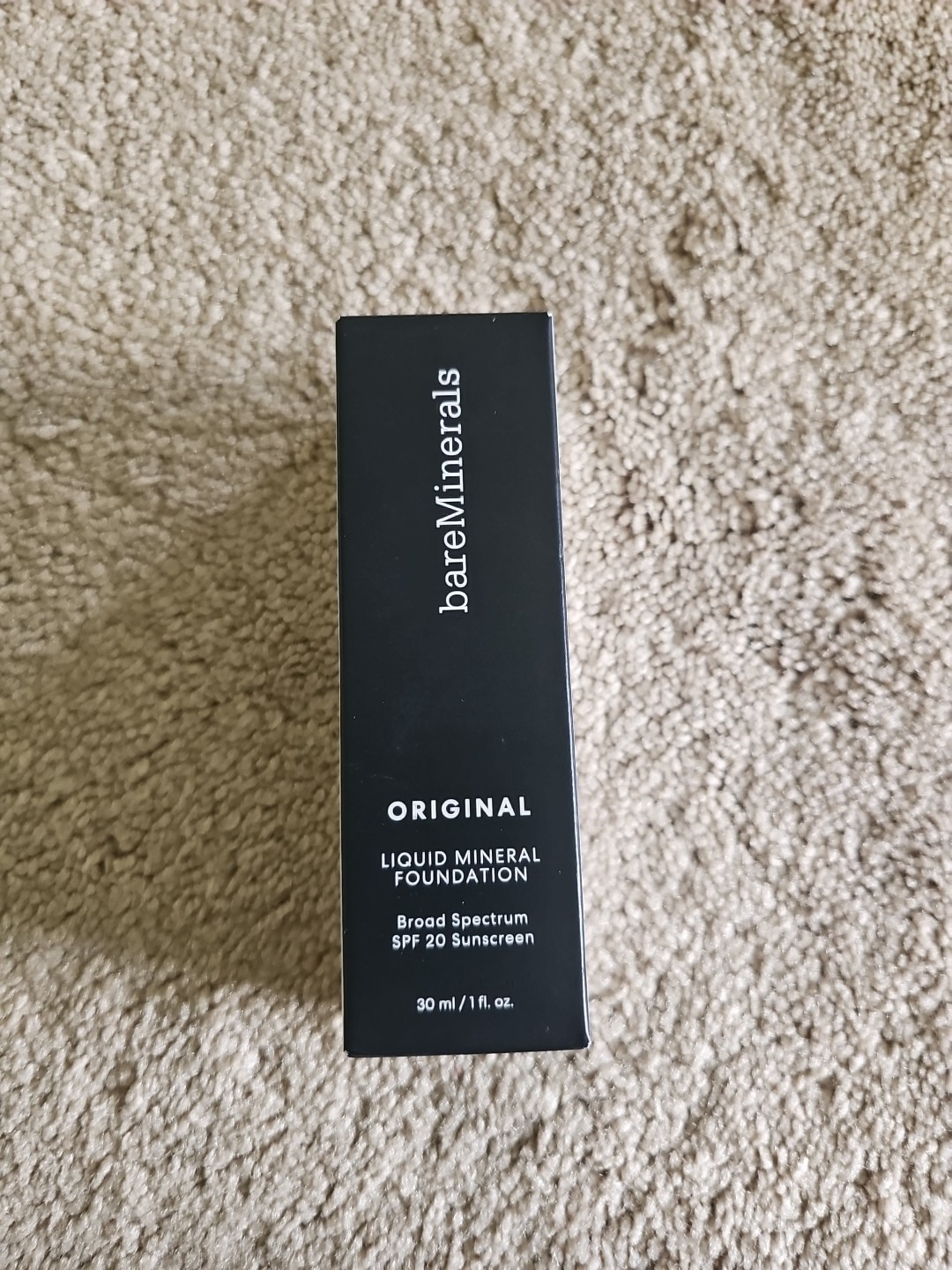 BARE MINERALS ORIGINAL LIQUID MINERAL FOUNDATION SPF 20 FAIRLY MEDIUM 30 Ml 1FL