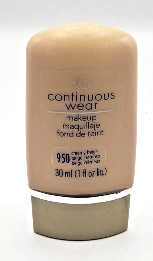 NEW Covergirl Continuous Wear Makeup- CREAMY BEIGE (Pakage May Vary)