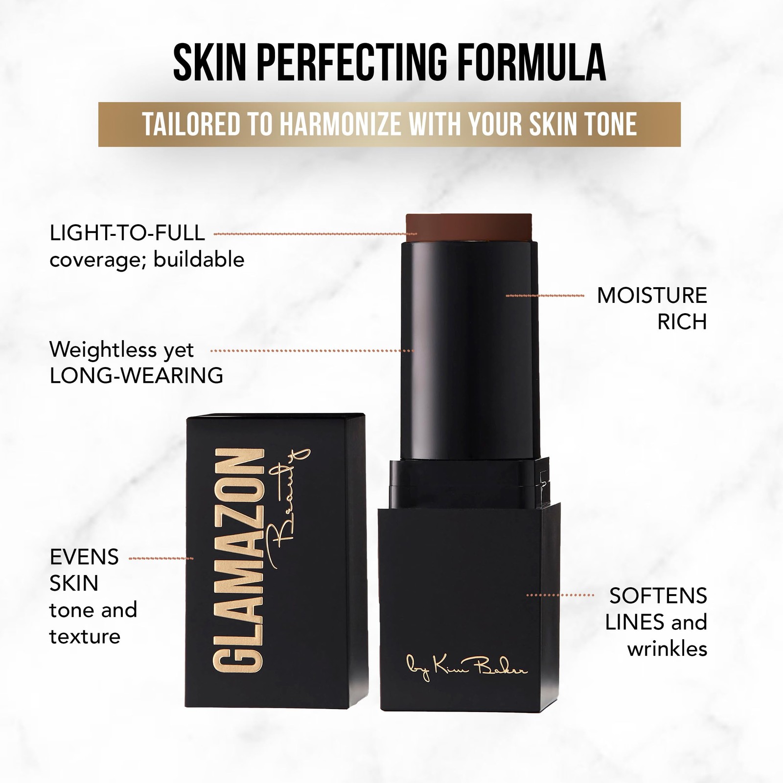 GlRetailer Beauty GlRetailer Second To None Foundation Stick Chocolate Expresso