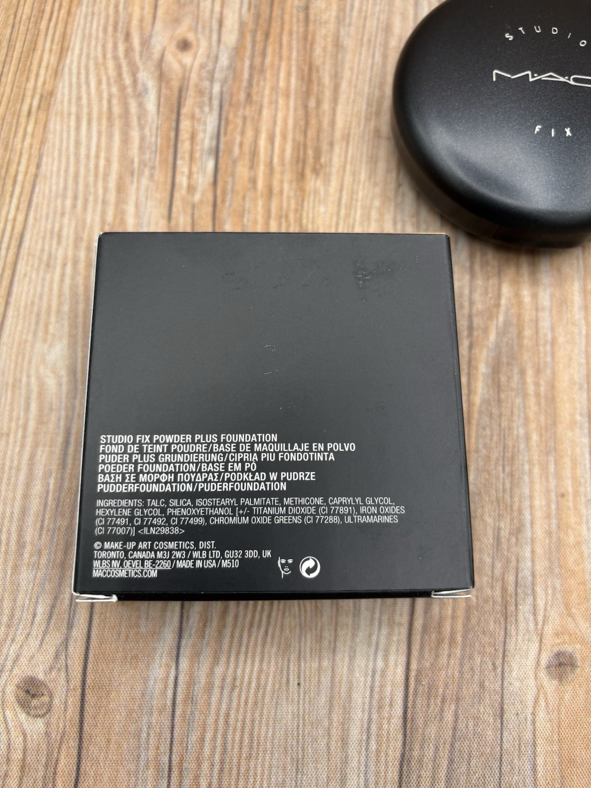 MAC STUDIO FIX Powder Plus Foundation NW33 .52oz / 15g Full Size • NEW IN BOX!