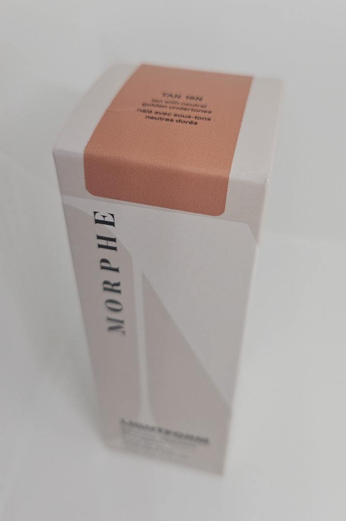 Morphe Lightform Liquid Extended Hydration Foundation Makeup ~Tan 16N~ 1 fl oz