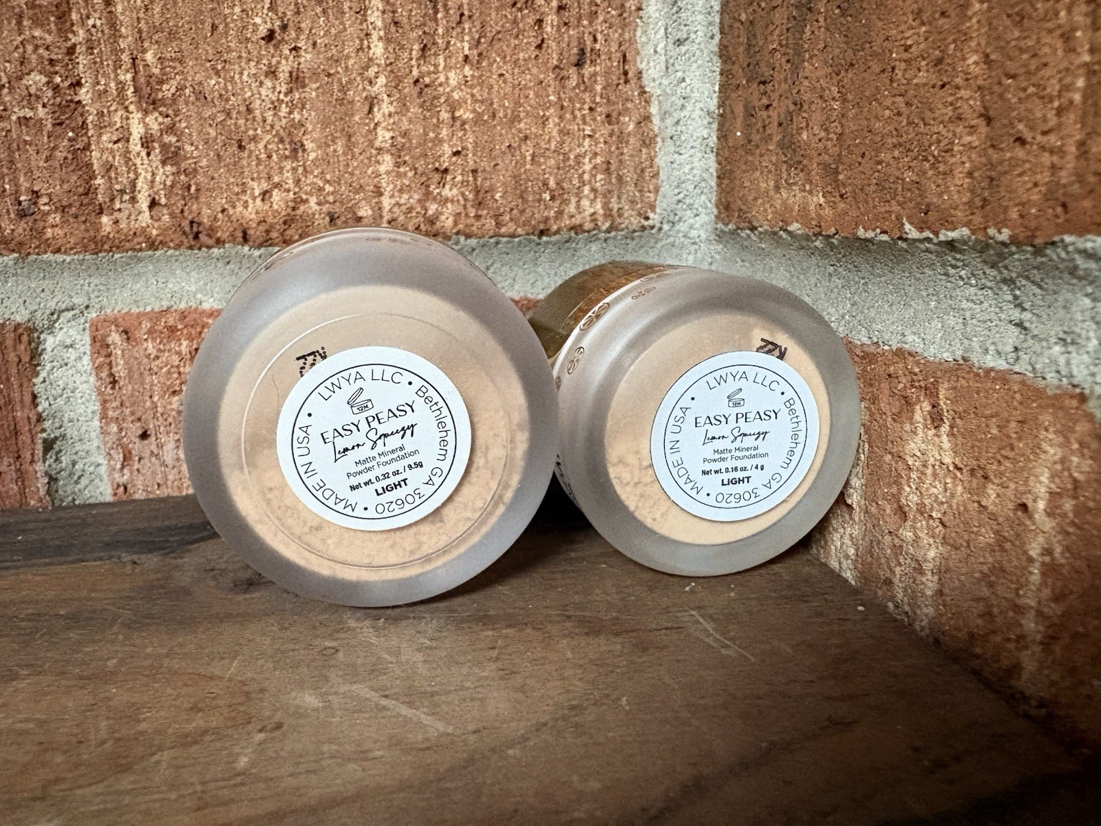 Belle Beauty Easy Peasy Lemon Squeezy Matte Mineral Foundation Light Set