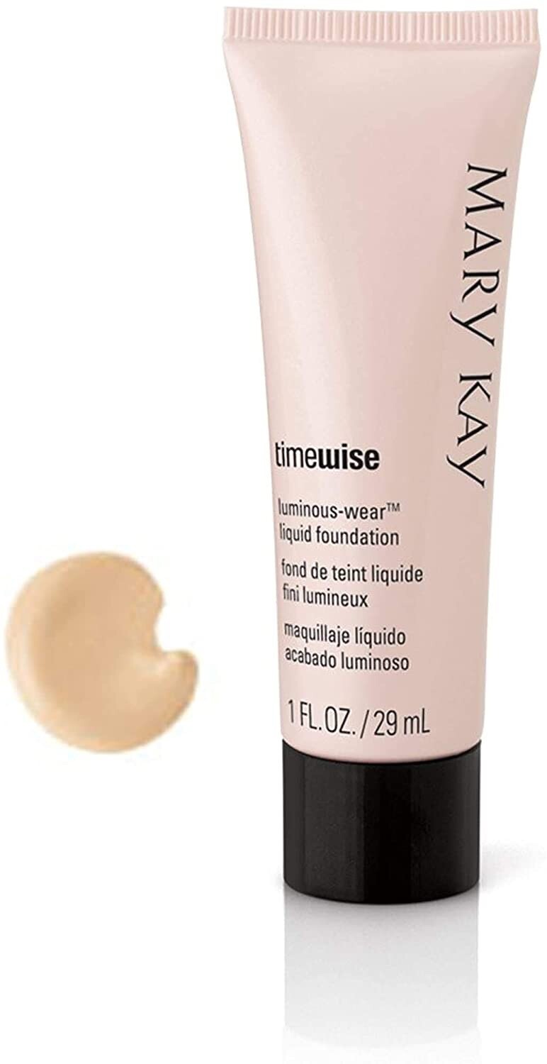 MARY KAY TIMEWISE LUMINOUS WEAR LIQUID FOUNDATION Ivory 3