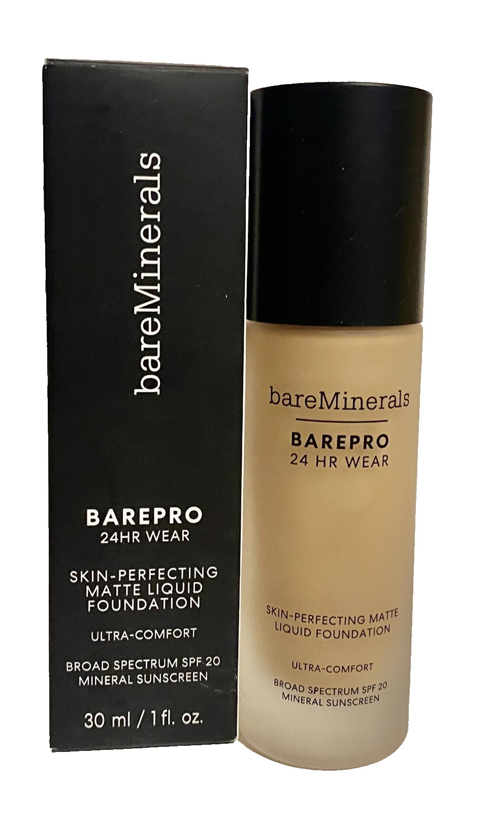BareMinerals BAREPRO Skin Perfecting Matte Liquid Foundation Fair 10 Warm NIB