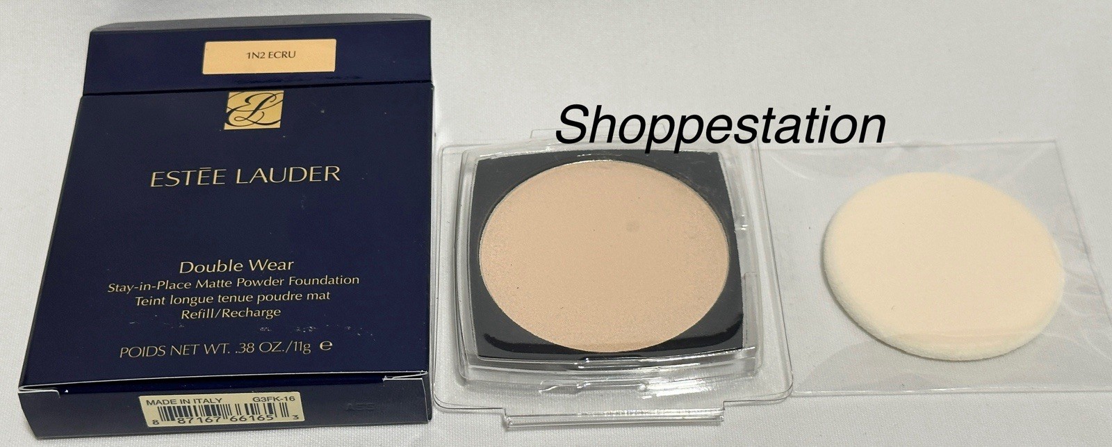 Estee Lauder Double Wear Stay in Place Matte Powder Foundation 1N2 ECRU Refill