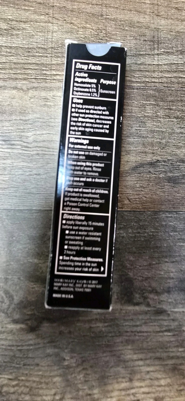 Mary Kay CC Cream Sunscreen Broad Spectrum SPF 15 Very Deep 086620 NIB NOS