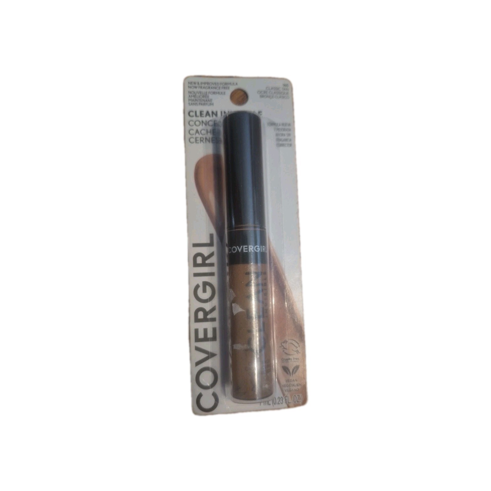 COVERGIRL CLEAN INVISIBLE #160 CLASSIC TAN FRAGRANCE FREE