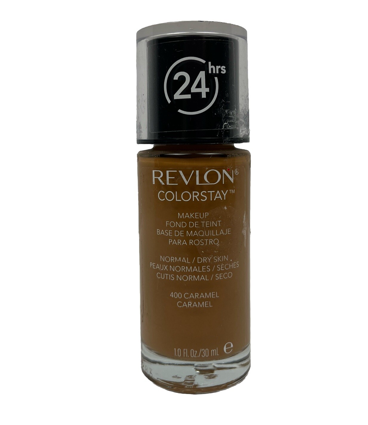 Revlon ColorStay Foundation Makeup 24hr Normal/Dry Natural 400 Caramel 1oz