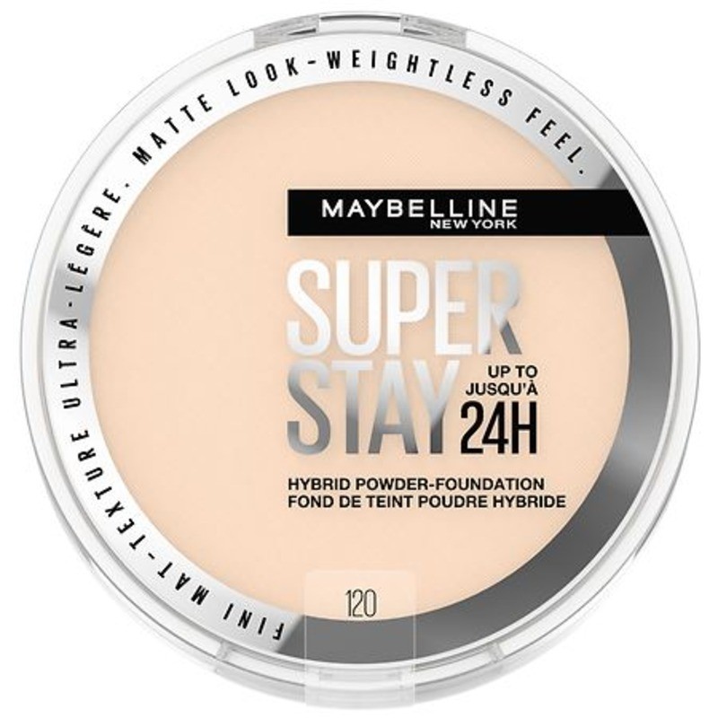 Maybelline Super Stay Matte 24HR Hybrid Pressed Powder Foundation – 120 – 0.21-