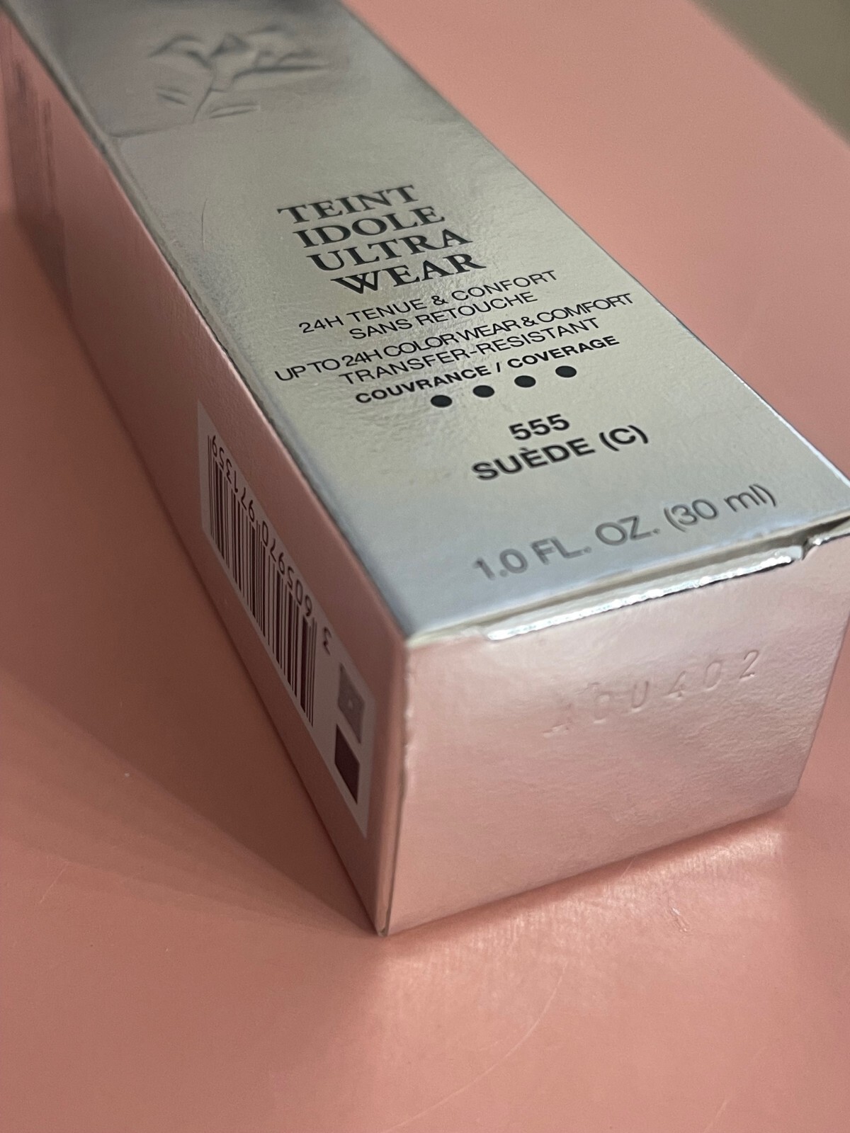 LANCOME Teint Idole Ultra Wear 24HR transfer-resistant foundation -555 SUEDE (C)