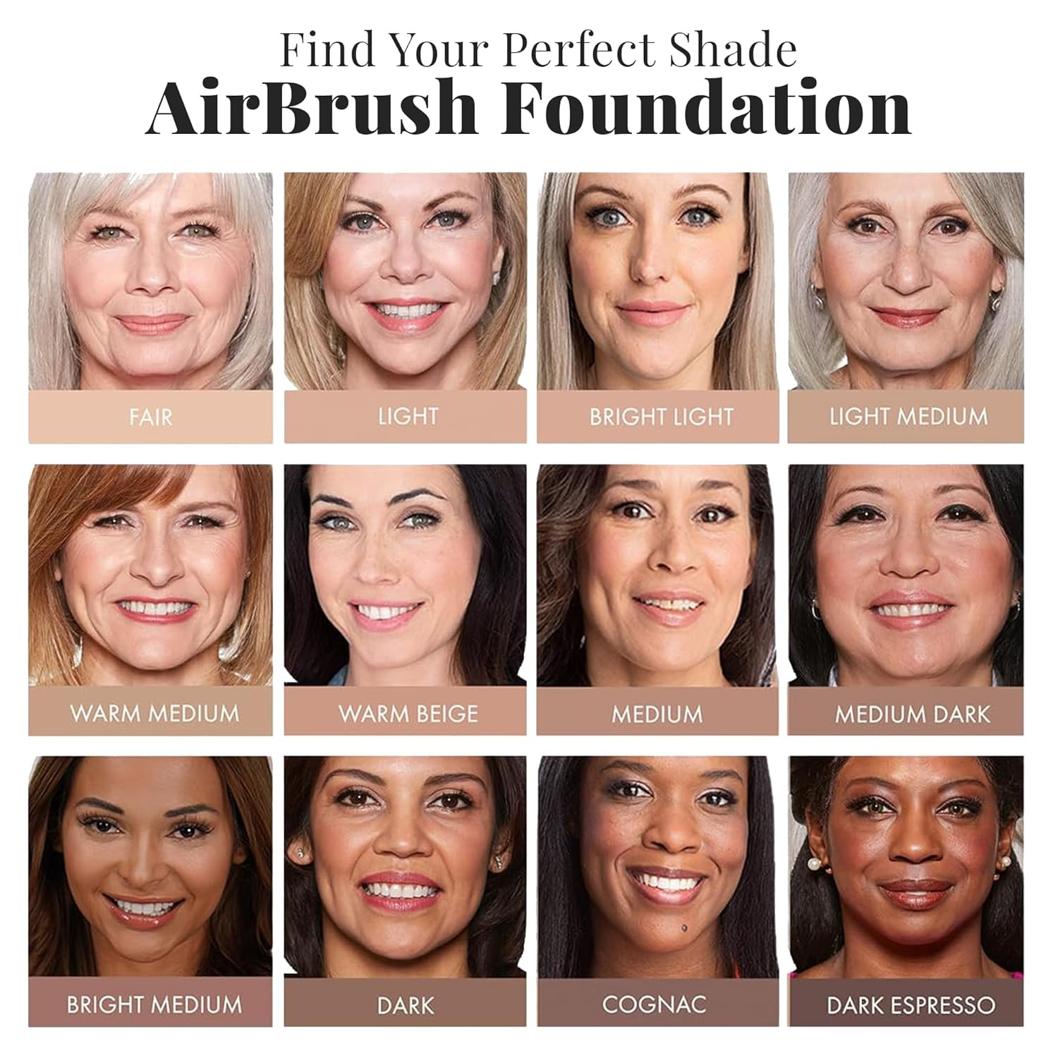 Jerome Alexander Magicminerals Airbrush Foundation – 2 Piece Set with Airbrush F
