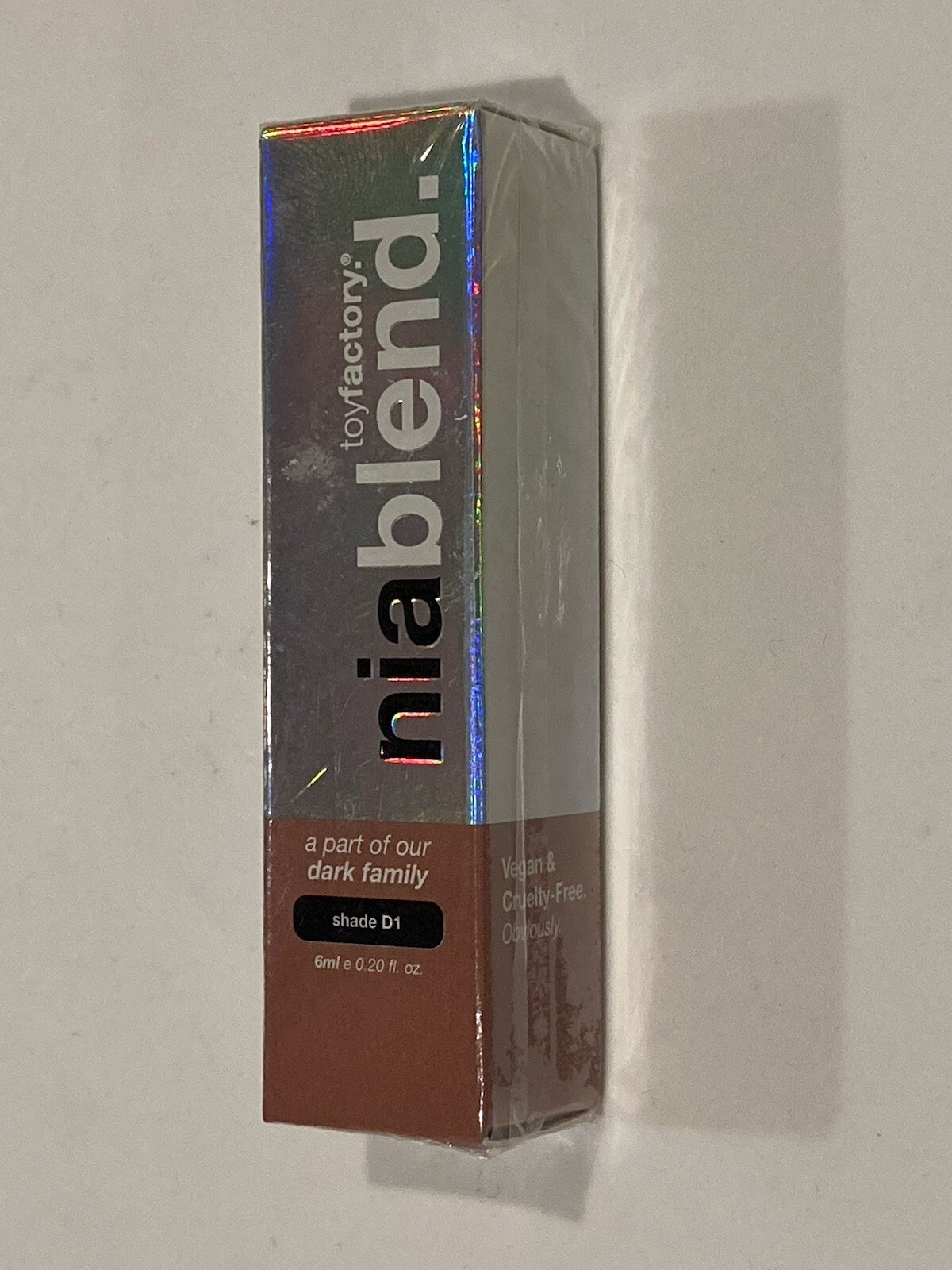 Toy Factory Niablend Shade D1 Niacinamide Concealer Travel Size 0.20oz NIB Face