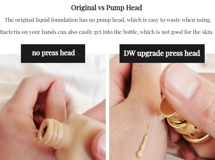 2 Pack Foundation Pump Compatible with Estee Lauder Double Wear Bottle