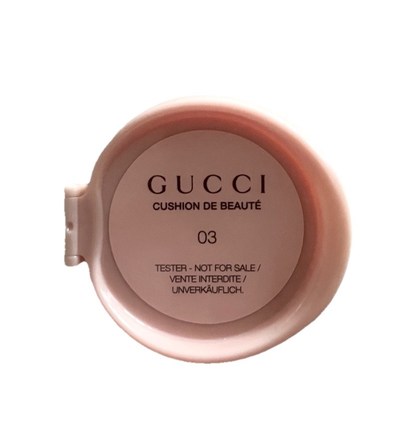 Gucci Cushion De Beaute Foundation Shade 03 Cushion SPF 20 14g Tester Sealed NEW