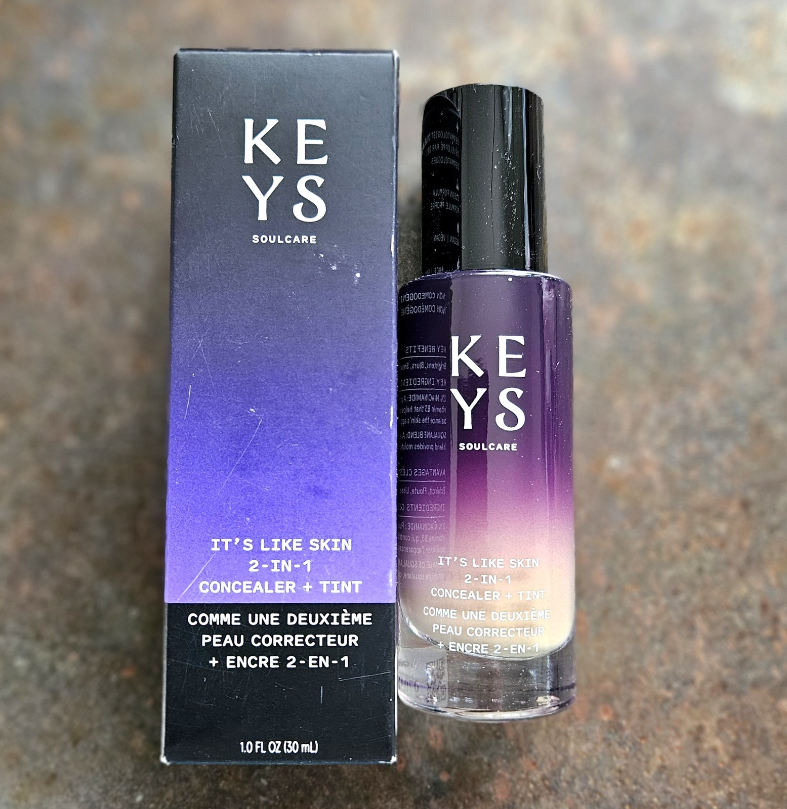 Keys Soulcare 210W It’s Like Skin Concealer + Tint 1 oz NIB! $30 MSRP