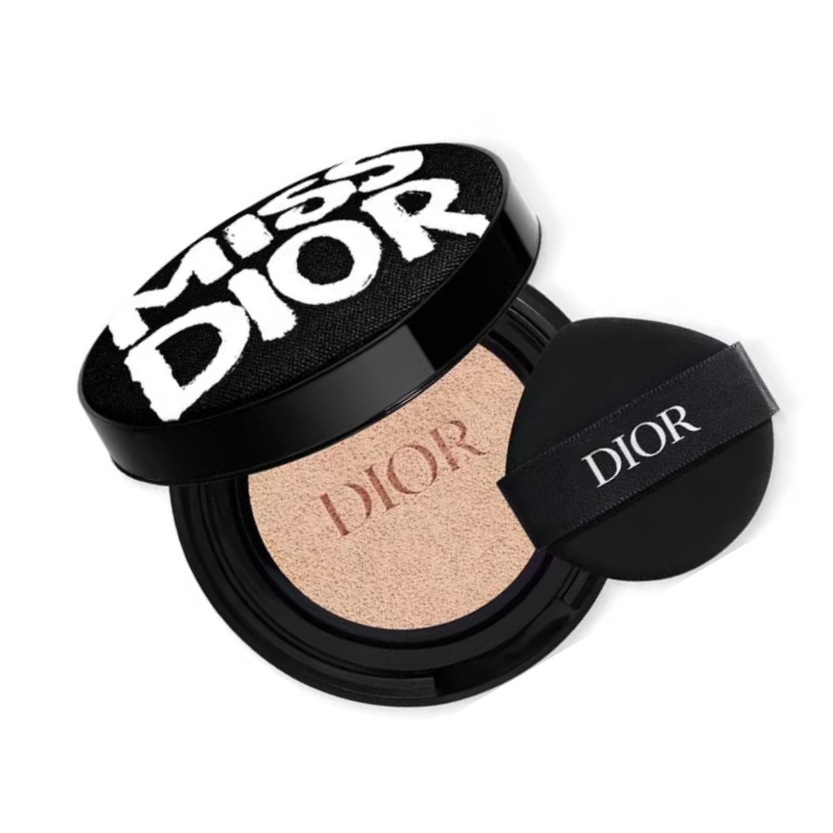 New Dior Miss Dior Forever Cushion Bold Black Case &refill(Hydra Golw Mesh type)