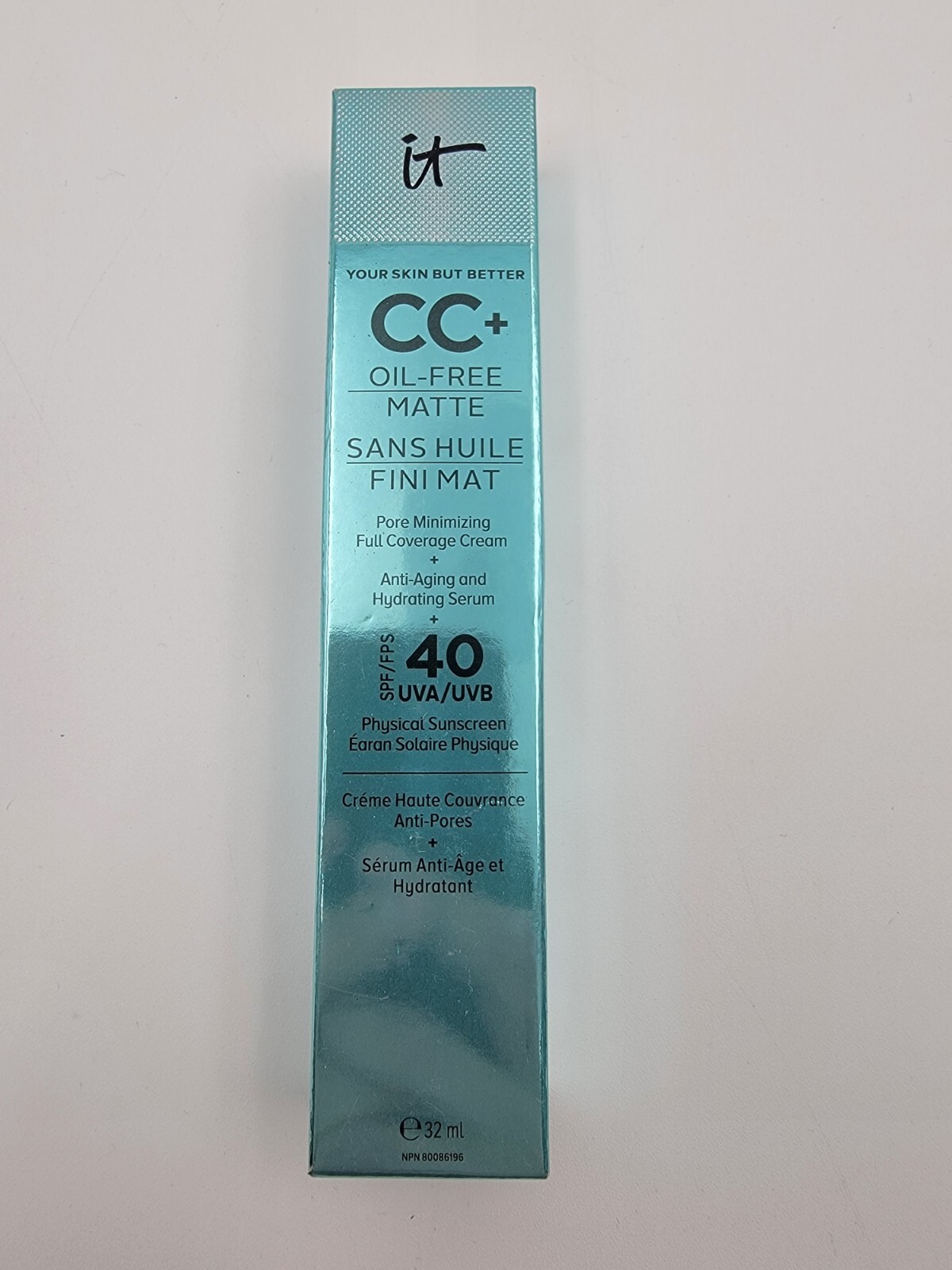It Cosmetic Your Skin But Better CC+ Oil-Free Matte w/ SPF40 Medium 1.08oz