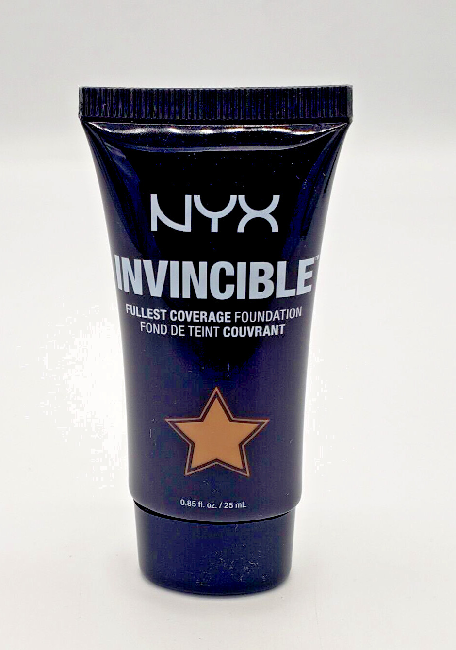 NEW NYX Invincible Fullest Coverage Foundation 0.85fl oz INF05.5 NUDE BEIGE
