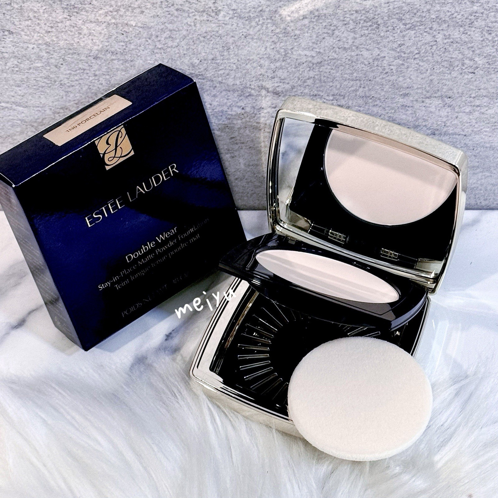 ~1N0 Porcelain~, Estee Lauder Double Wear Stay-in-Place Matte Powder Foundation