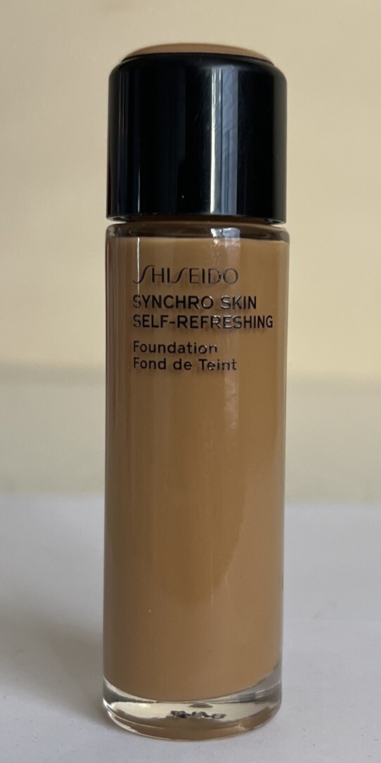 Shiseido Synchro Skin Self-Refreshing Foundation #420 BRONZE – 10 mL/.33 Oz NWOB