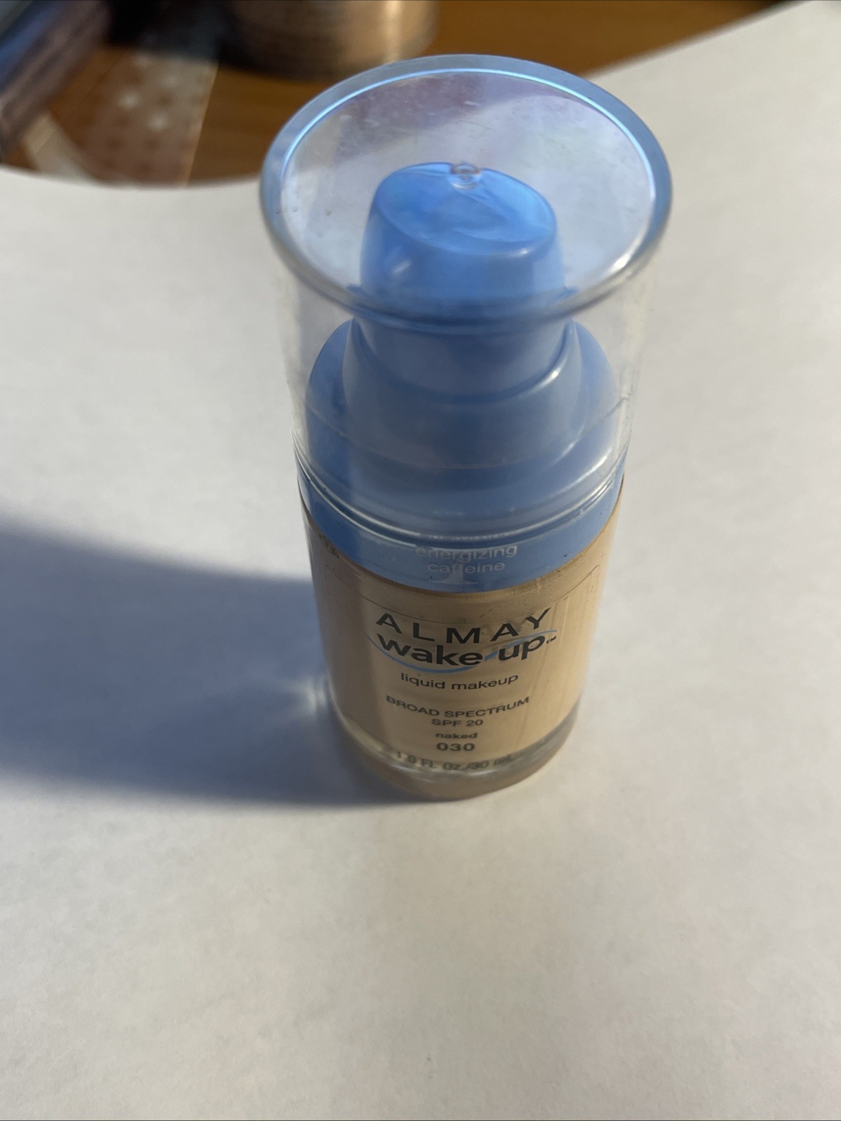 Almay Wake Up Liquid Foundation Makeup #030 NAKED SPF 20. New/Sealed