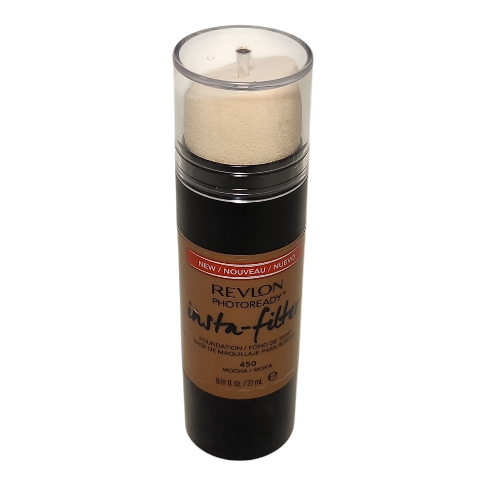New Revlon PhotoReady Foundation Insta-filter #450 Mocha 0.91 Fl Oz