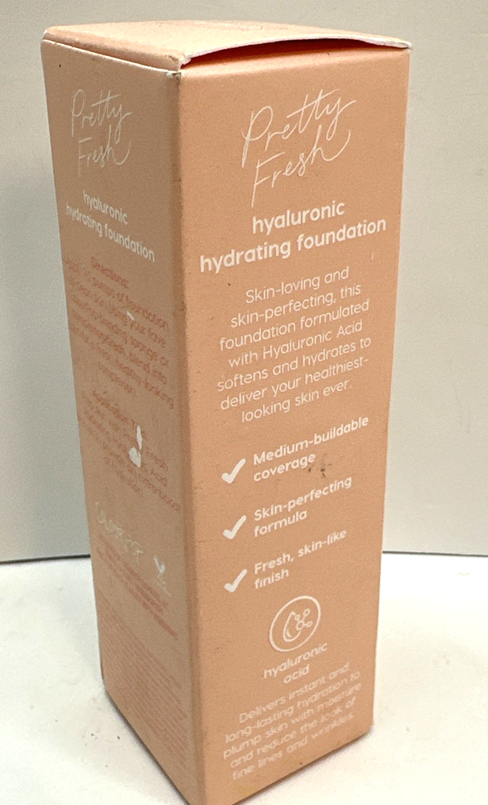 ColourPop Pretty Fresh Foundation Deep Dark 190 W Vegan Hyaluronic Hydrating