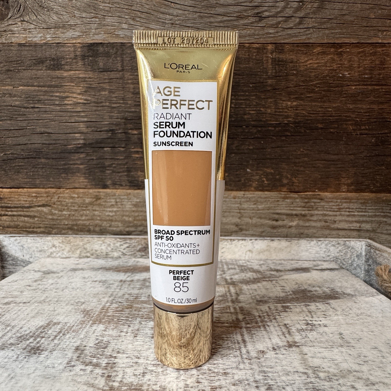 L’Oréal Age Perfect Radiant Serum Foundation #85 Perfect Beige | EXP 1/26 | $17