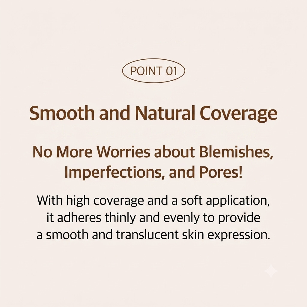 3W CLINIC Collagen Foundation 50ml Perfect Cover BB Cream K-Beauty