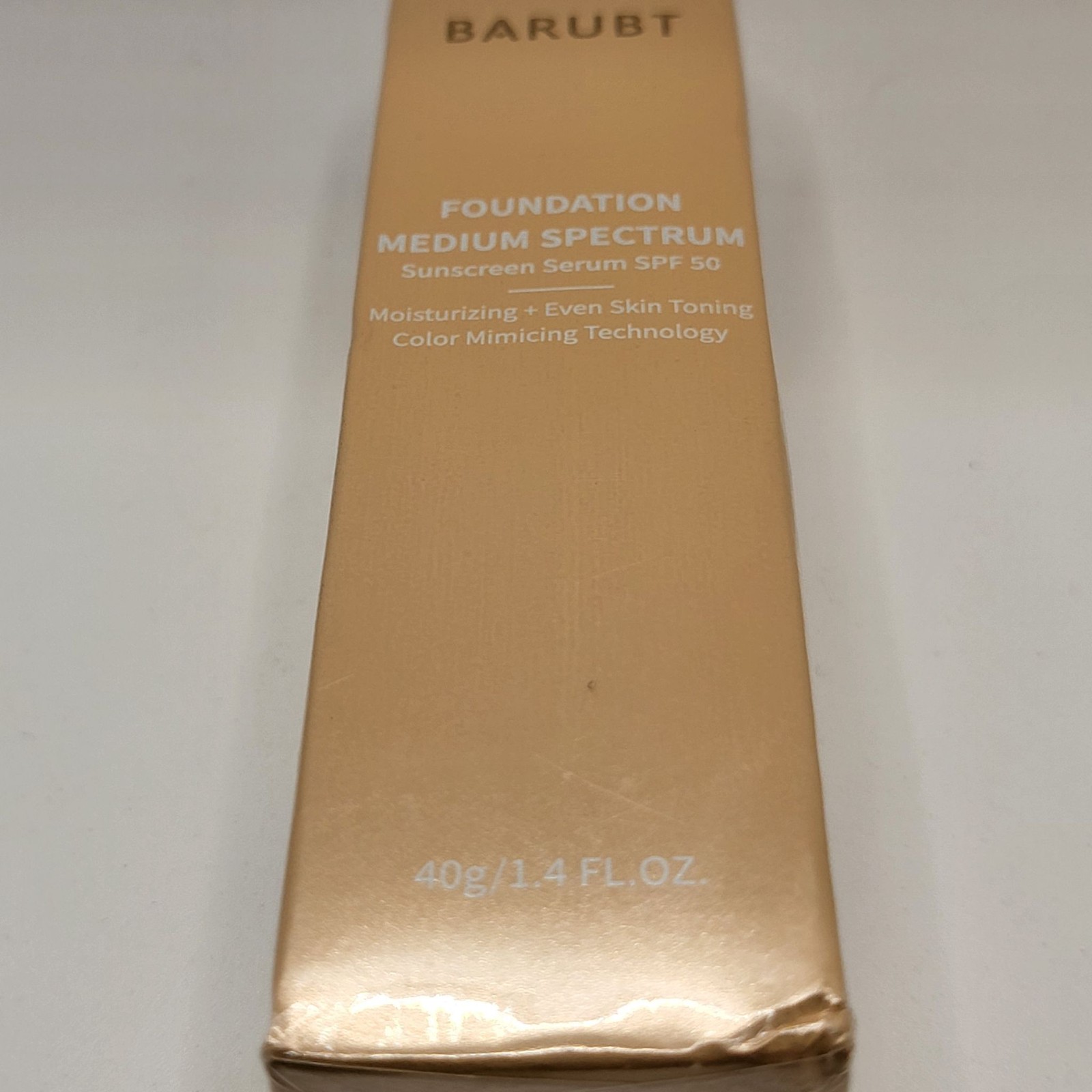 Barubt Foundation MEDIUM SPECTRUM Sunscreen SERUM SPF 50 1.4 oz