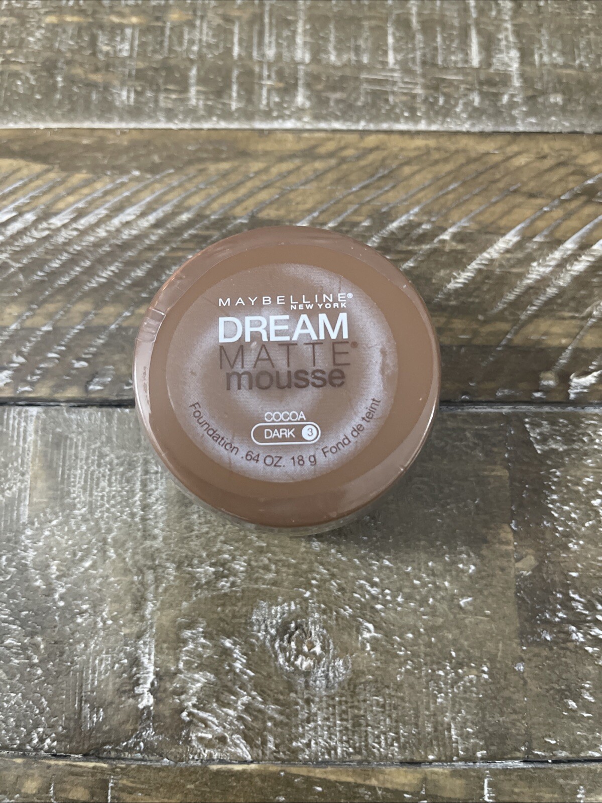 Maybelline Dream Matte Mousse Dark Cocoa 3