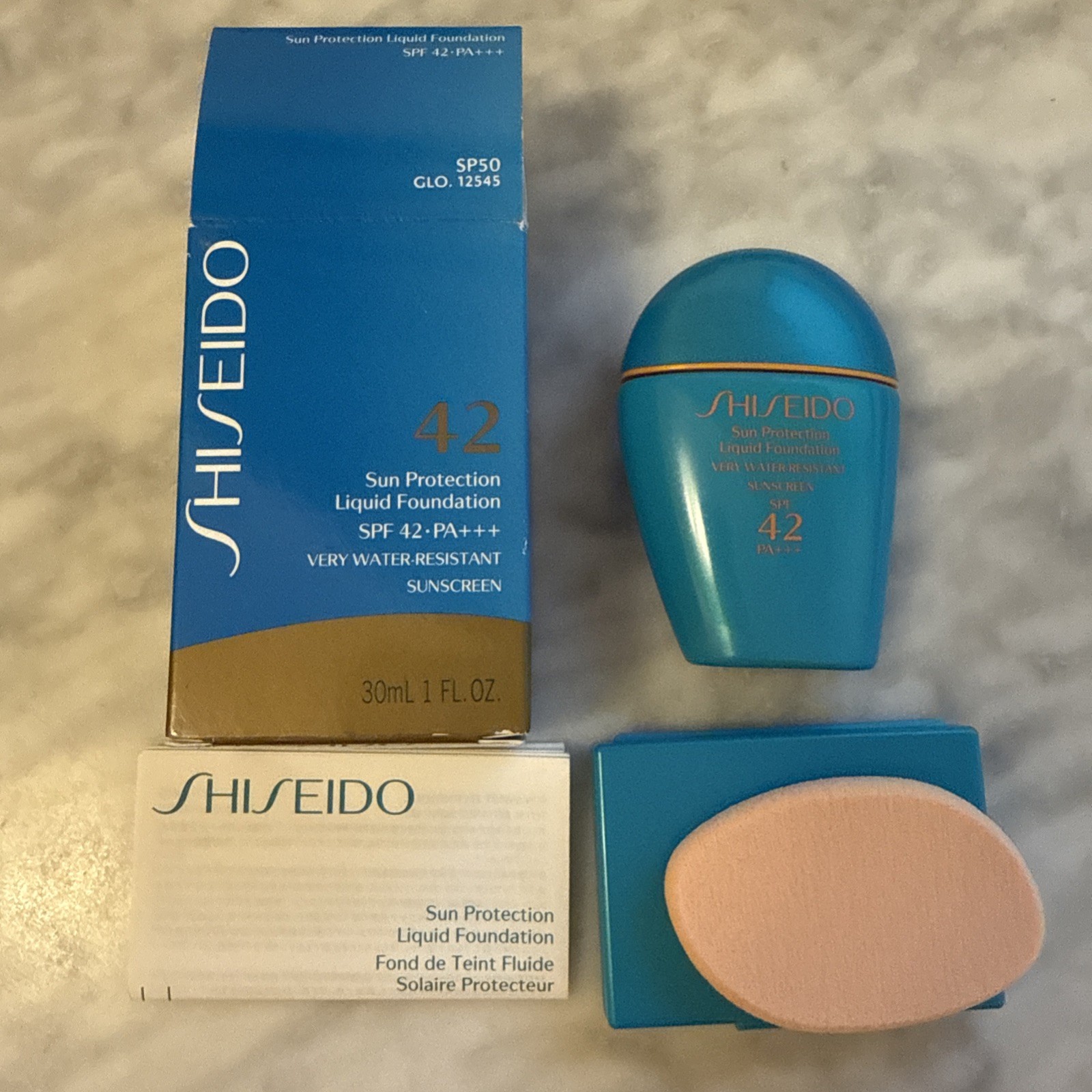 New RARE Shiseido UV Protection SP50 Liquid Foundation 1oz spf42