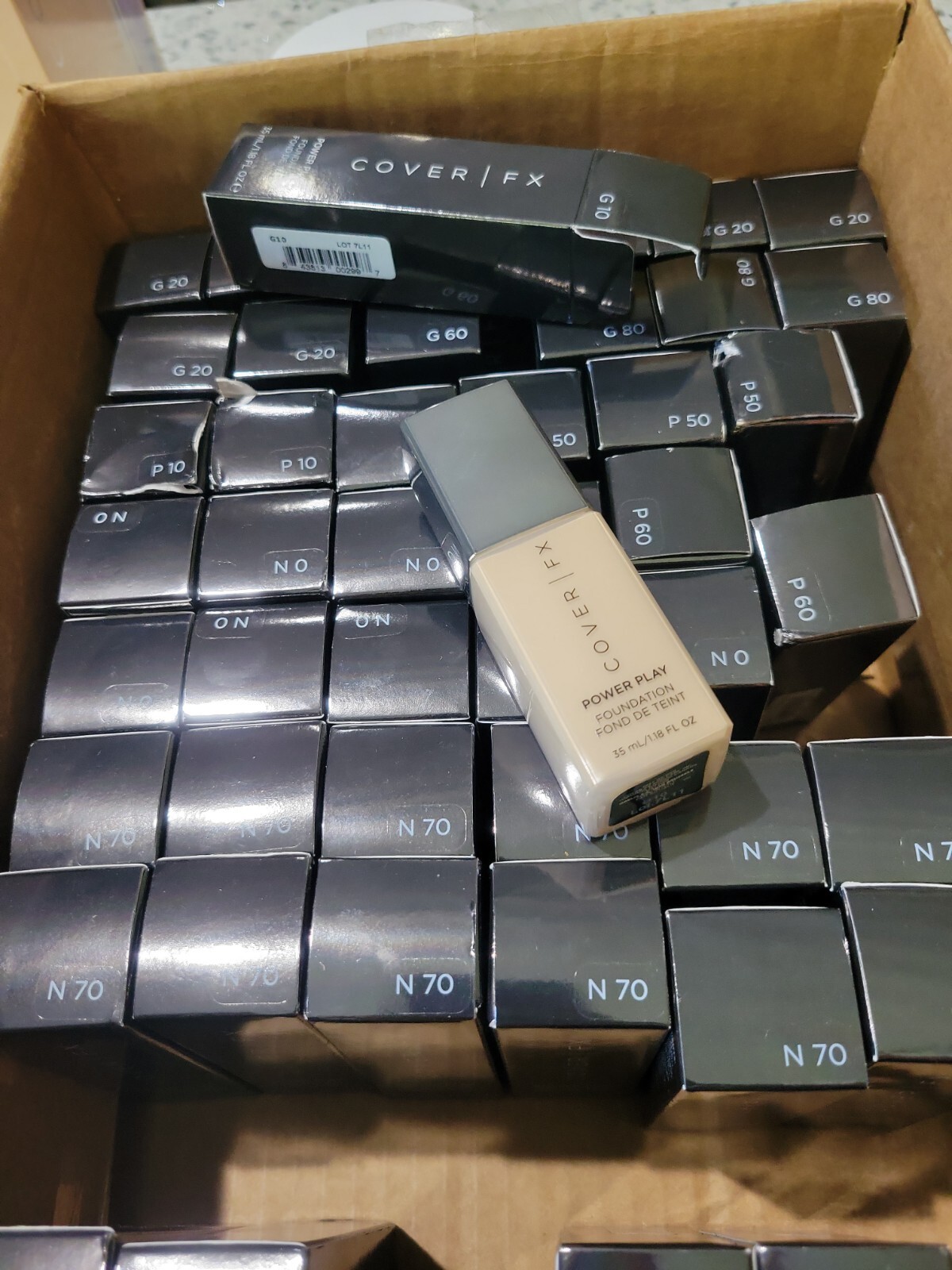 Cover FX Power Play Foundation Full Size 1.18 oz (35ml) Choose Shade NIB