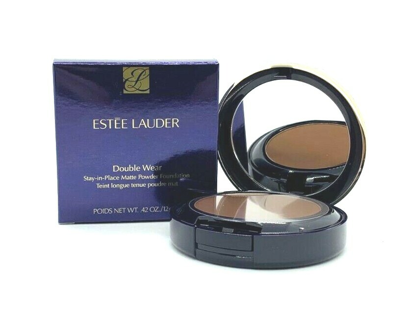 Estee Lauder Double Wear Matte Powder Foundation ~ 8N1 Espresso ~ .42oz BNIB