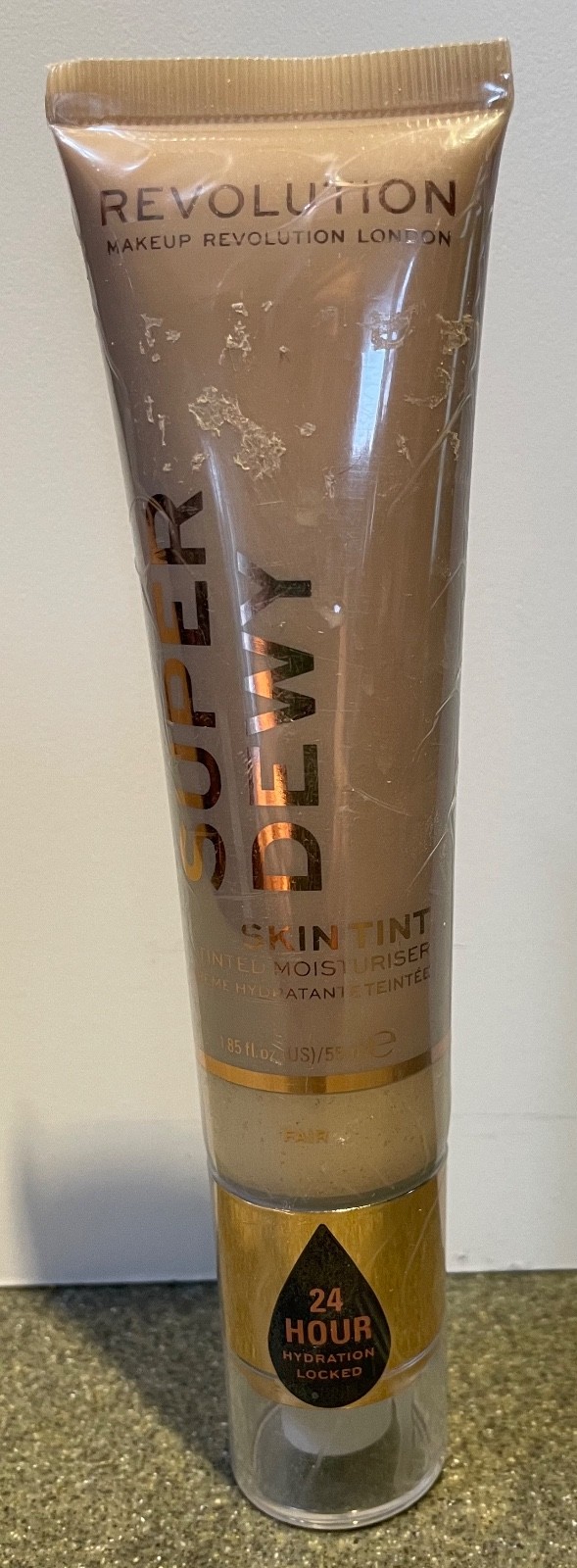 Revolution Super Dewy Skin Tint Tinted Moisturizer – Fair – 1.85 fl oz