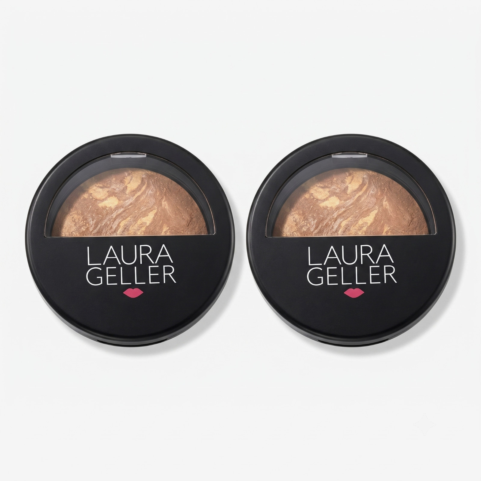 Laura Geller Baked Balance-n-Brighten Foundation – 0.06 oz – Tan – Pack of 2