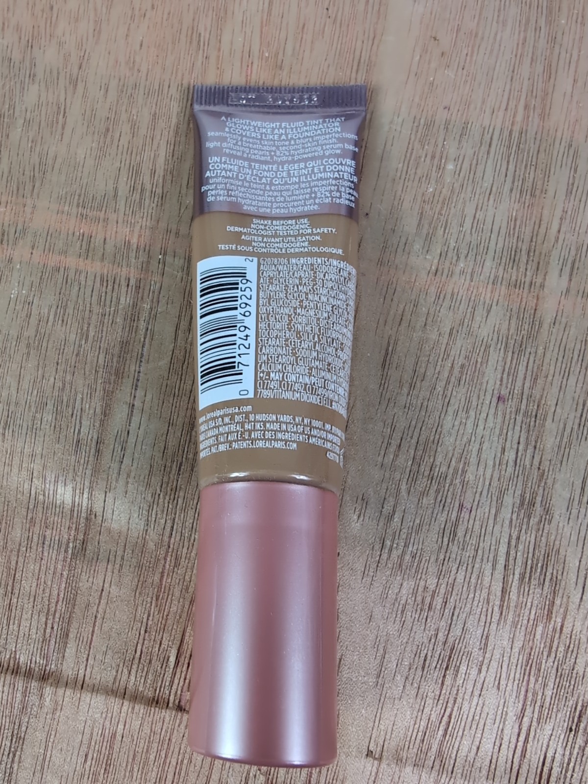 L’Oreal Paris 300 Lumi Le Glow Skin Tint Neutral 0.84 Fl Oz