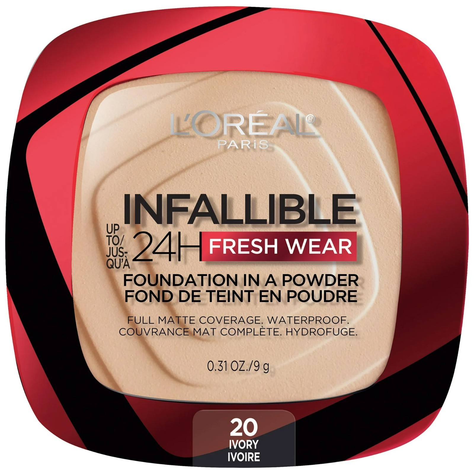 L’Oreal Paris Infallible Up to 24H Fresh Wear Foundation in a Powder – Ivory