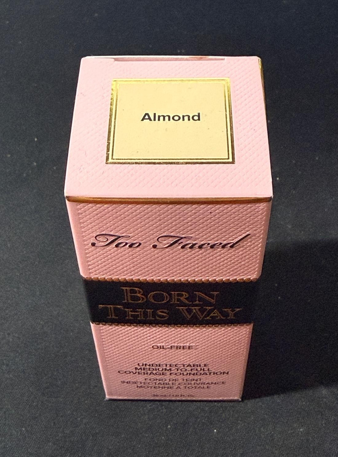 Too Faced Born This Way Undetectable Medium To Full Coverage Foundation – Almond