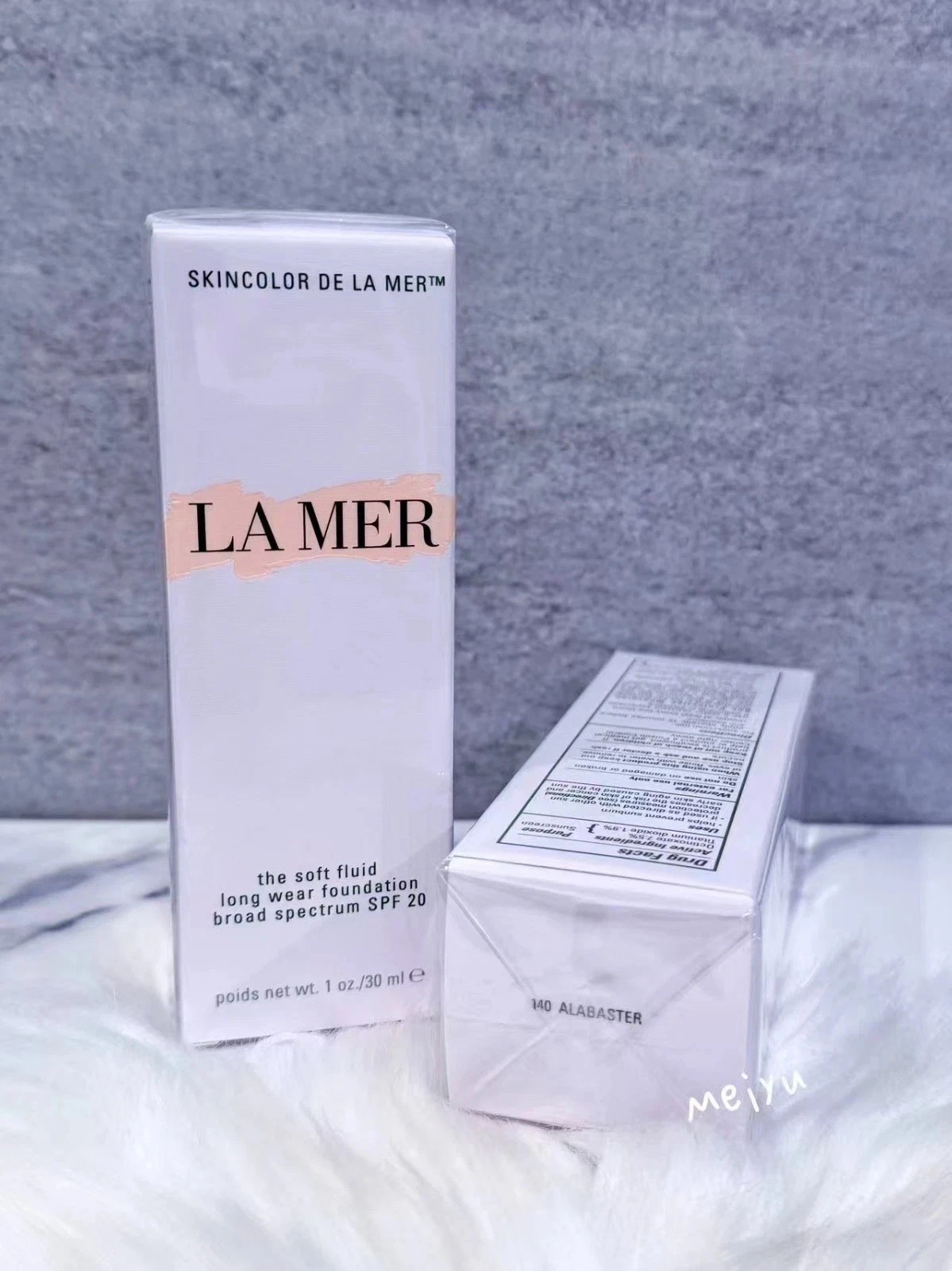 La Mer Soft Fluid Long Wear Foundation Ivory 01 30ml 1oz Pack of 2 New