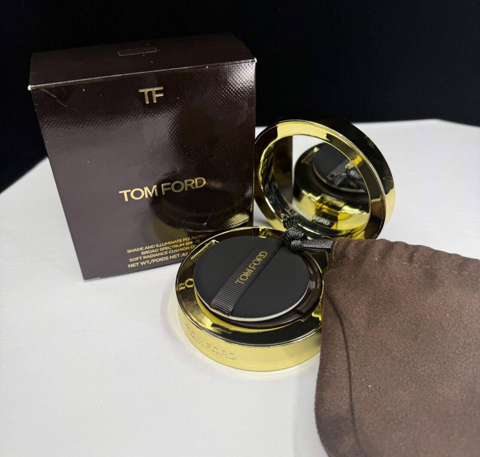Tom Ford Shade And Illuminate Foundation Spf 45 0.42oz/12g New With Box`