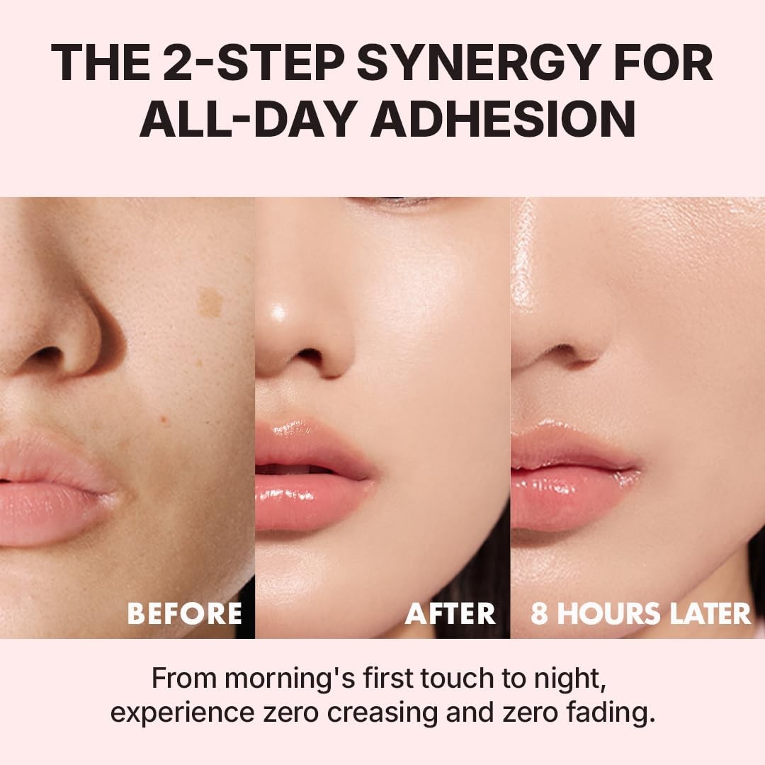 All Day Fitting Duo (Glow type) – Premium Base Makeup Set for Liquid Cream Po…
